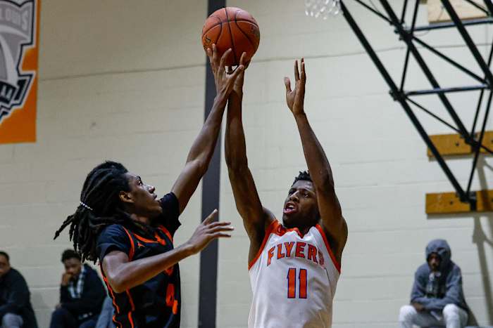 Douglass Oklahoma East St. Louis Illinois boys basketball December 16 2023 Nate Latsch 24980